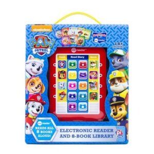 Nickelodeon PAW Patrol Electronic Reader & 8-Book Box Set | Ages 1.5–4 | NIB